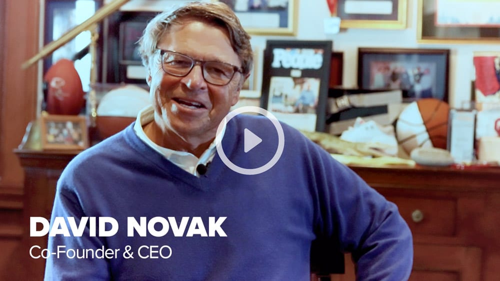 Big Announcement from David Novak - David Novak Leadership